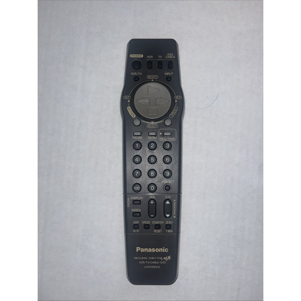 Original Panasonic VCR TV Program Director MB Universal Remote OEM